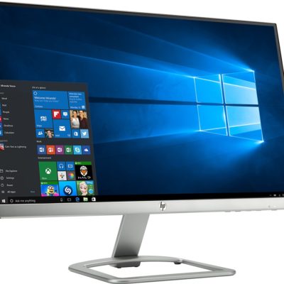 HP - 22es 21.5" IPS LED HD Monitor - Natural Silver